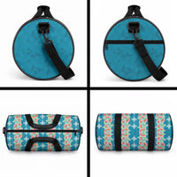 Hawaii Ohia Lehua Duffle Bag Tropical Vibes Teal