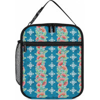 Hawaii Ohia Lehua Lunch Bag Tropical Vibes Teal