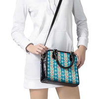 Hawaii Ohia Lehua Shoulder Handbag Tropical Vibes Teal