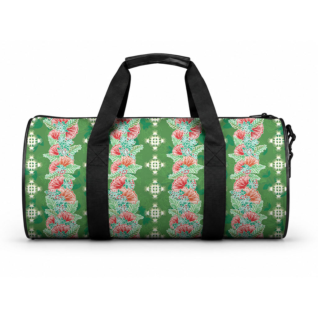 Hawaii Ohia Lehua Duffle Bag Tropical Vibes Green LT05 One size Green - Polynesian Pride