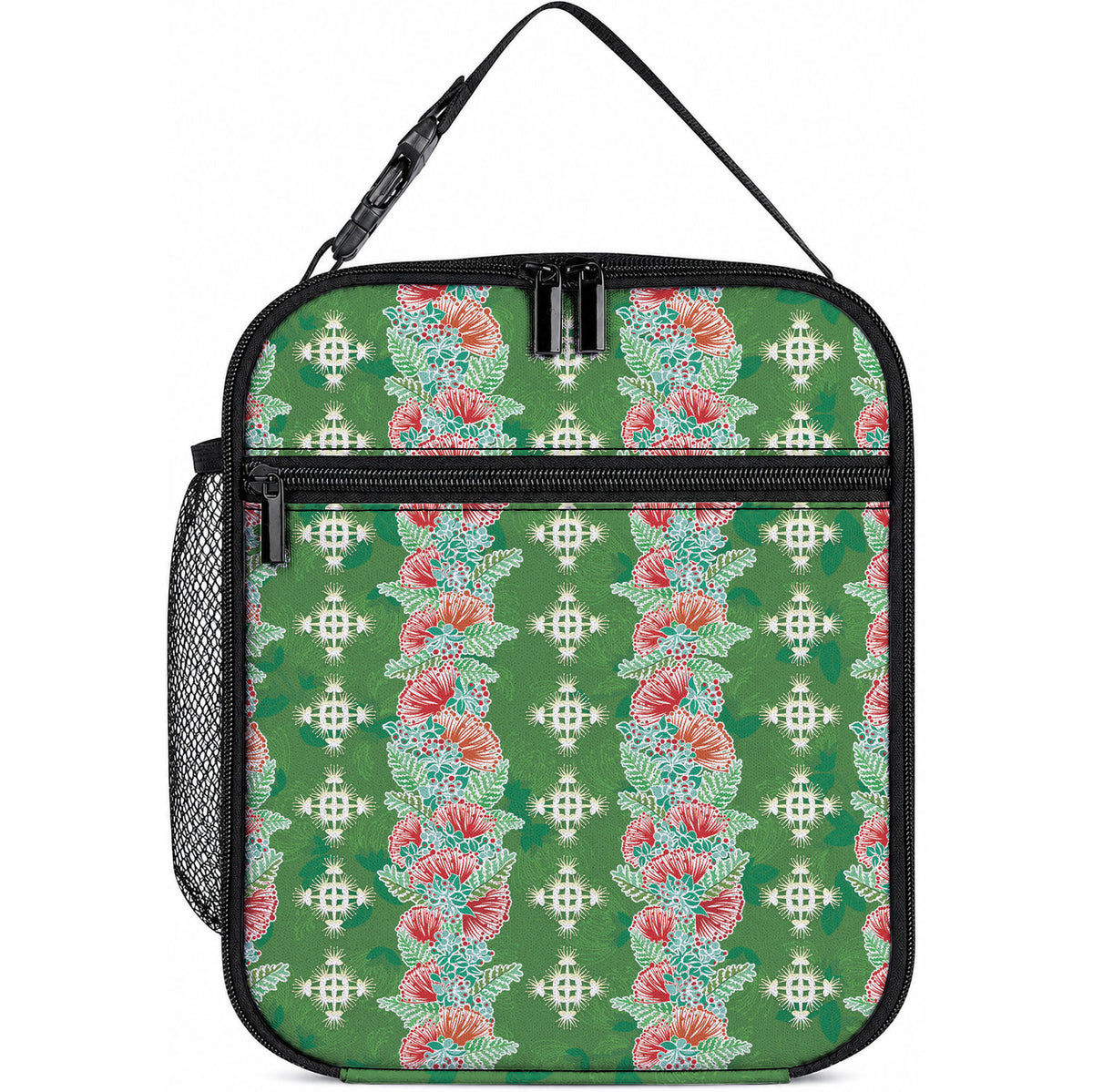Hawaii Ohia Lehua Lunch Bag Tropical Vibes Green