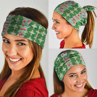 Hawaii Ohia Lehua Neck Gaiter Tropical Vibes Green