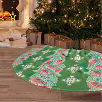 Hawaii Ohia Lehua Tree Skirt Tropical Vibes Green