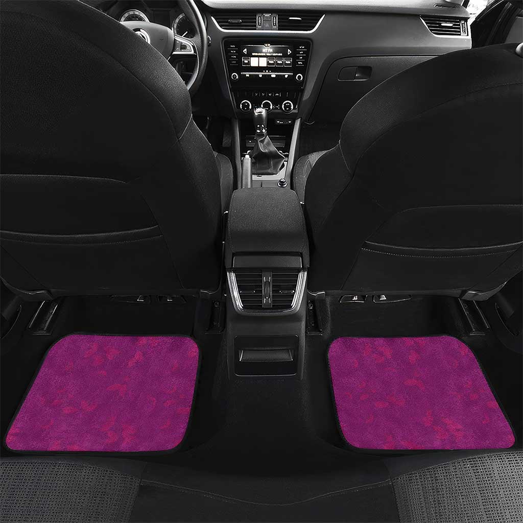 Hawaii Ohia Lehua Car Mats Tropical Vibes Fuchsia