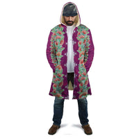 Hawaii Ohia Lehua Cloak Tropical Vibes Fuchsia