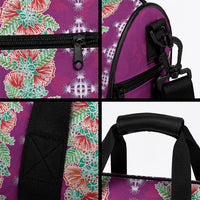 Hawaii Ohia Lehua Duffle Bag Tropical Vibes Fuchsia LT05 - Polynesian Pride