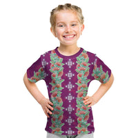Hawaii Ohia Lehua Kid T Shirt Tropical Vibes Fuchsia