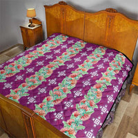 Hawaii Ohia Lehua Quilt Tropical Vibes Fuchsia