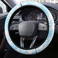 Africa Dashiki Steering Wheel Cover With Polynesian Pattern Blue Version LT05 - Polynesian Pride