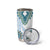 Africa Dashiki Tumbler Cup With Polynesian Pattern Blue Version