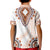 Africa Dashiki Kid Polo Shirt With Polynesian Pattern Beige Version LT05 - Polynesian Pride