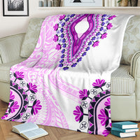 Africa Dashiki Blanket With Polynesian Pattern Pink Version LT05 - Polynesian Pride