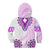 Africa Dashiki Kid Hoodie With Polynesian Pattern Pink Version LT05 - Polynesian Pride