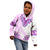 Africa Dashiki Kid Hoodie With Polynesian Pattern Pink Version LT05 - Polynesian Pride