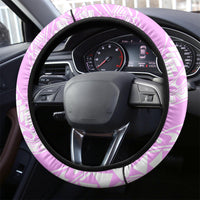 Africa Dashiki Steering Wheel Cover With Polynesian Pattern Pink Version LT05 - Polynesian Pride