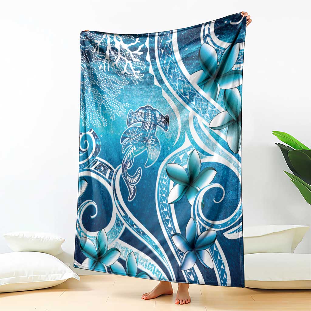 Polynesia World Ocean Day Blanket Ocean Style