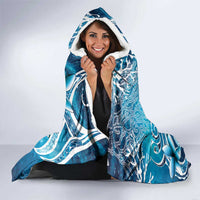 Polynesia World Ocean Day Hooded Blanket Ocean Style