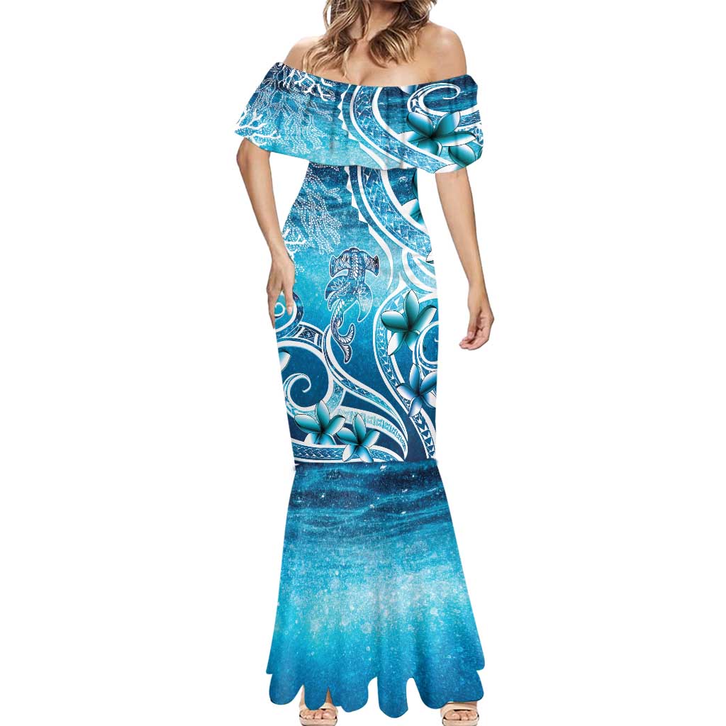 Polynesia World Ocean Day Mermaid Dress Ocean Style