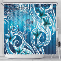 Polynesia World Ocean Day Shower Curtain Ocean Style