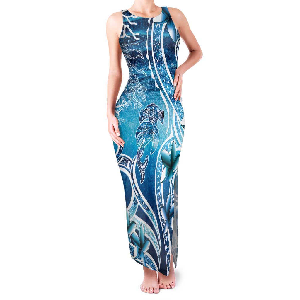 Polynesia World Ocean Day Tank Maxi Dress Ocean Style