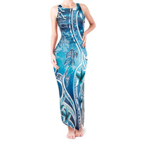 Polynesia World Ocean Day Tank Maxi Dress Ocean Style