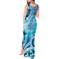 Polynesia World Ocean Day Tank Maxi Dress Ocean Style