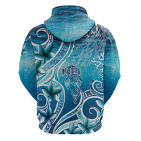 Polynesia World Ocean Day Zip Hoodie Ocean Style