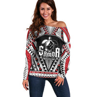 Samoa Independence Day Off Shoulder Sweater Proud To Be Samoan