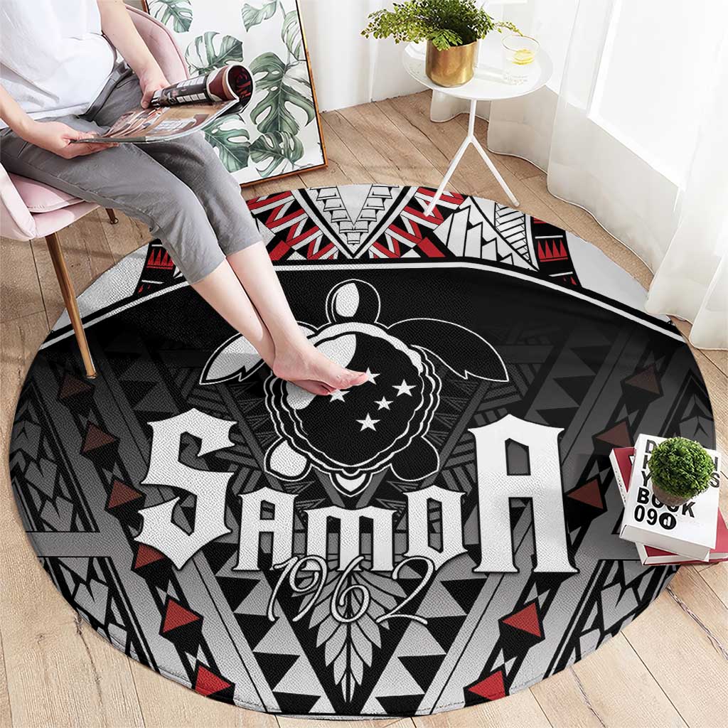 Samoa Independence Day Round Carpet Proud To Be Samoan