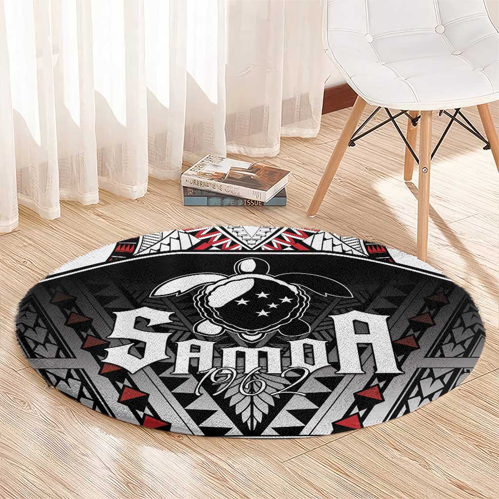 Samoa Independence Day Round Carpet Proud To Be Samoan