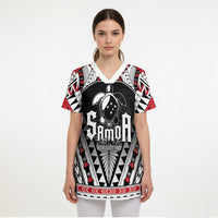 Samoa Independence Day Scrub Top Proud To Be Samoan - Polynesian Pride