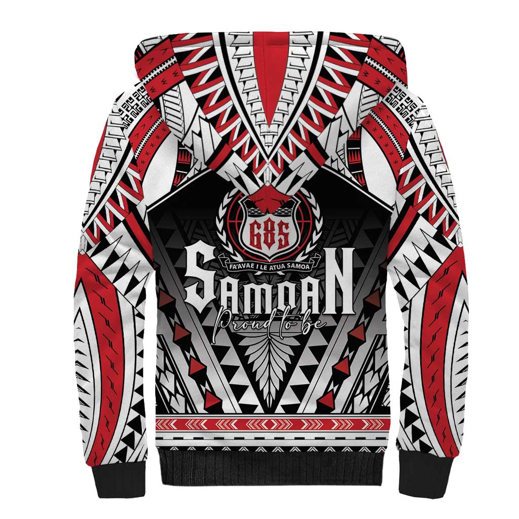 Samoa Independence Day Sherpa Hoodie Proud To Be Samoan