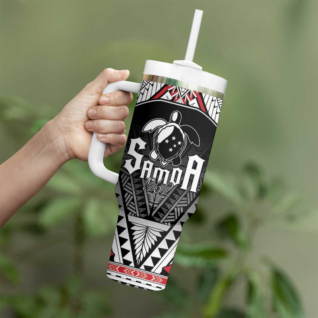 Samoa Independence Day Tumbler With Handle Proud To Be Samoan