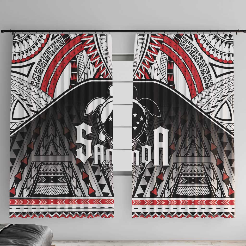 Samoa Independence Day Window Curtain Proud To Be Samoan