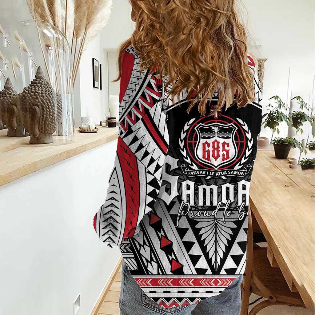 Samoa Independence Day Women Casual Shirt Proud To Be Samoan