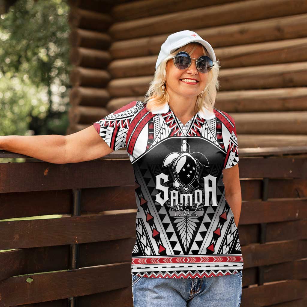 Samoa Independence Day Women Polo Shirt Proud To Be Samoan
