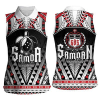 Samoa Independence Day Women Sleeveless Polo Shirt Proud To Be Samoan