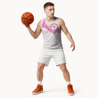 Personalised New Zealand Aotearoa Basketball Jersey Nurse Tribal Pink Version LT05 - Polynesian Pride