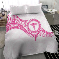 New Zealand Aotearoa Bedding Set Nurse Tribal Pink Version