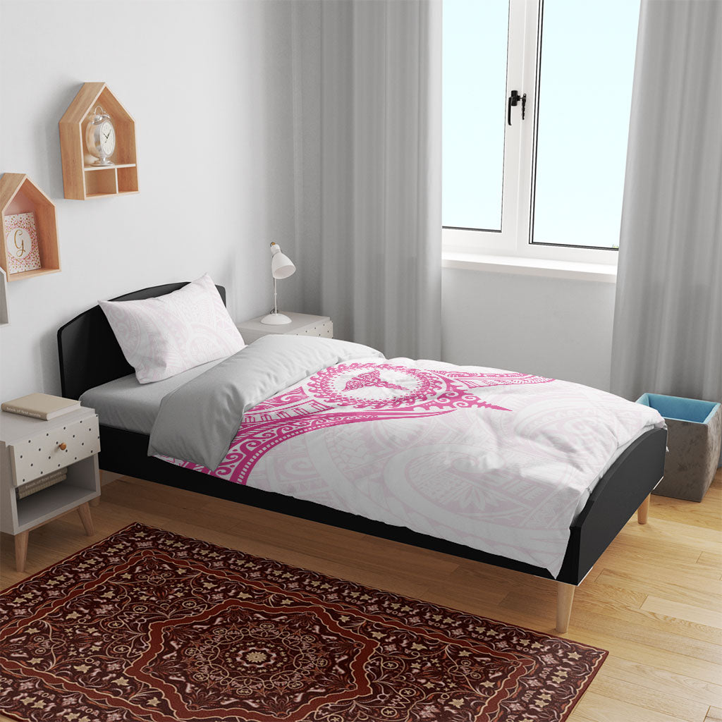 New Zealand Aotearoa Bedding Set Nurse Tribal Pink Version