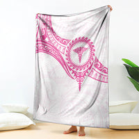 New Zealand Aotearoa Blanket Nurse Tribal Pink Version