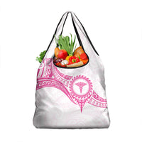 New Zealand Aotearoa Grocery Bag Nurse Tribal Pink Version LT05 1-pack One Size Pink - Polynesian Pride