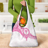 New Zealand Aotearoa Grocery Bag Nurse Tribal Pink Version LT05 - Polynesian Pride