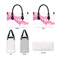 New Zealand Aotearoa Leather Bag Nurse Tribal Pink Version