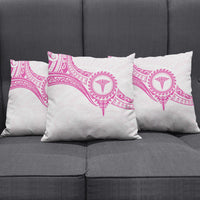 New Zealand Aotearoa Pillow Cover Nurse Tribal Pink Version