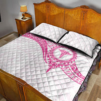 New Zealand Aotearoa Quilt Bed Set Nurse Tribal Pink Version LT05 - Polynesian Pride