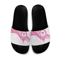 New Zealand Aotearoa Slide Sandals Nurse Tribal Pink Version