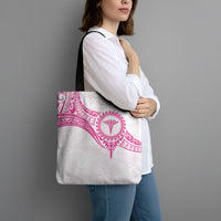 New Zealand Aotearoa Tote Bag Nurse Tribal Pink Version