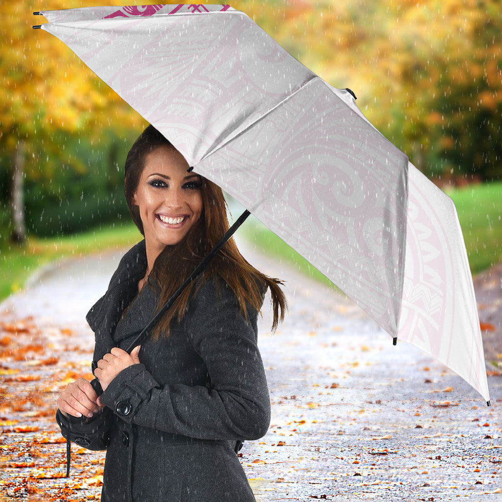 New Zealand Aotearoa Umbrella Nurse Tribal Pink Version LT05 - Polynesian Pride