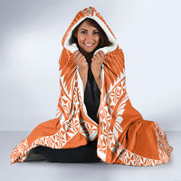 Tonga Tailulu College Hooded Blanket Tongan Kupesi Pattern
